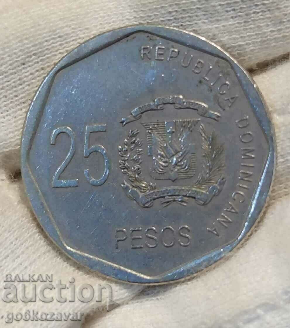 Доминиканска Република 25 песос 2008г