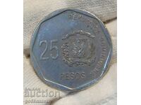 Dominican Republic 25 pesos 2008
