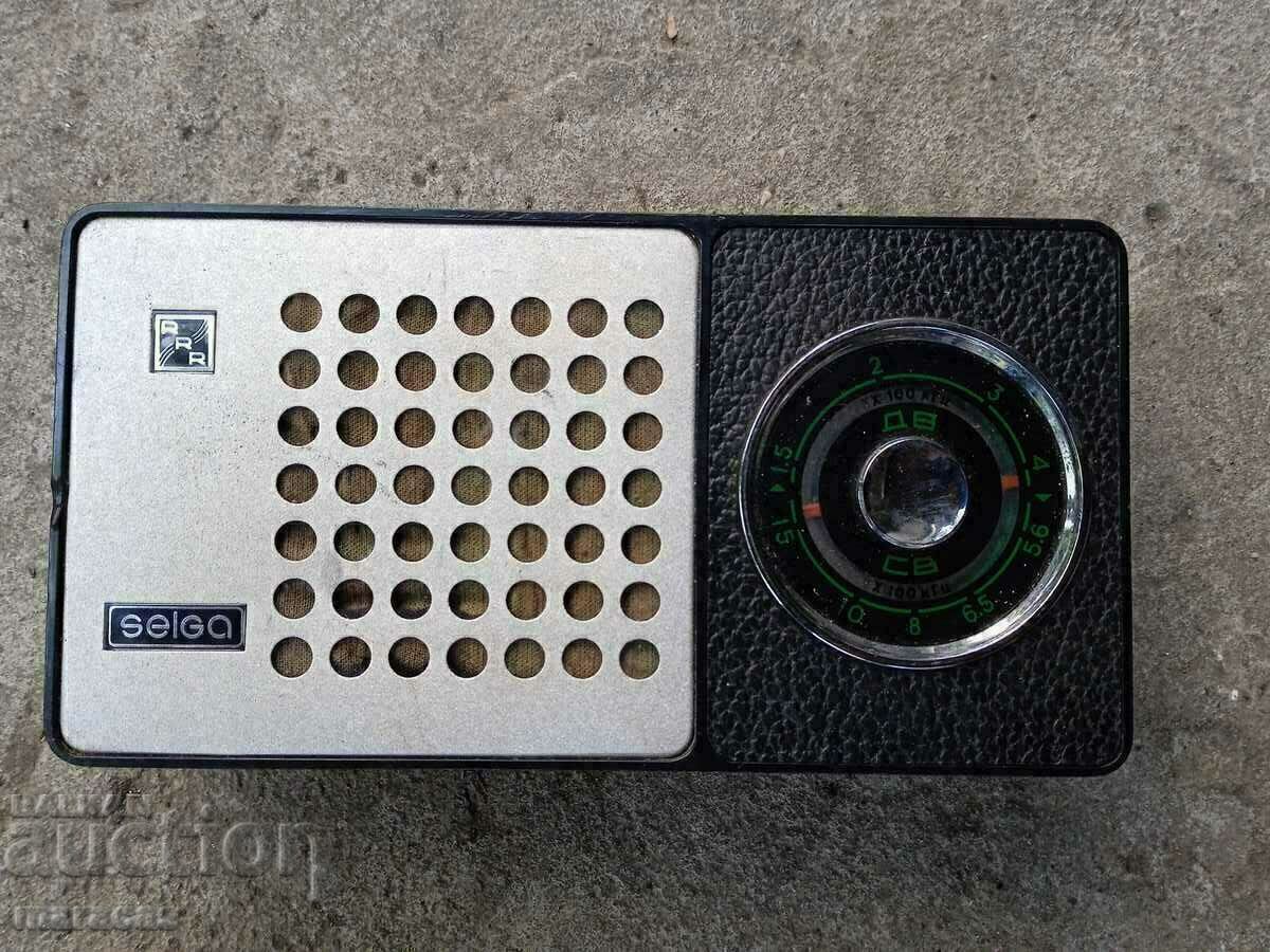 A small radio A small radio