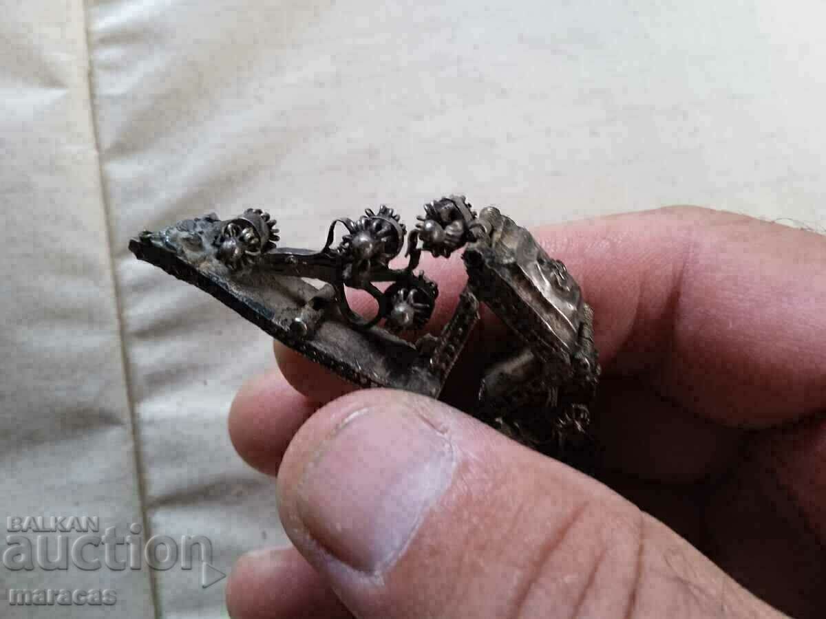 Silver fittings from Old Cross - 5 Silver fittings from Old Cross - 5