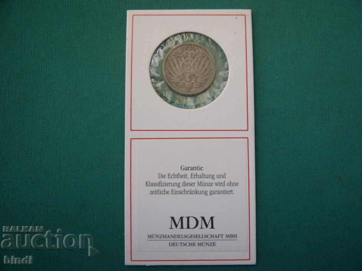 Licitație Germania 10 Pfennig 1901 D Rar