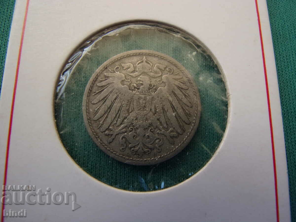 Livrarea Germania 10 Pfennig 1901 D Rar