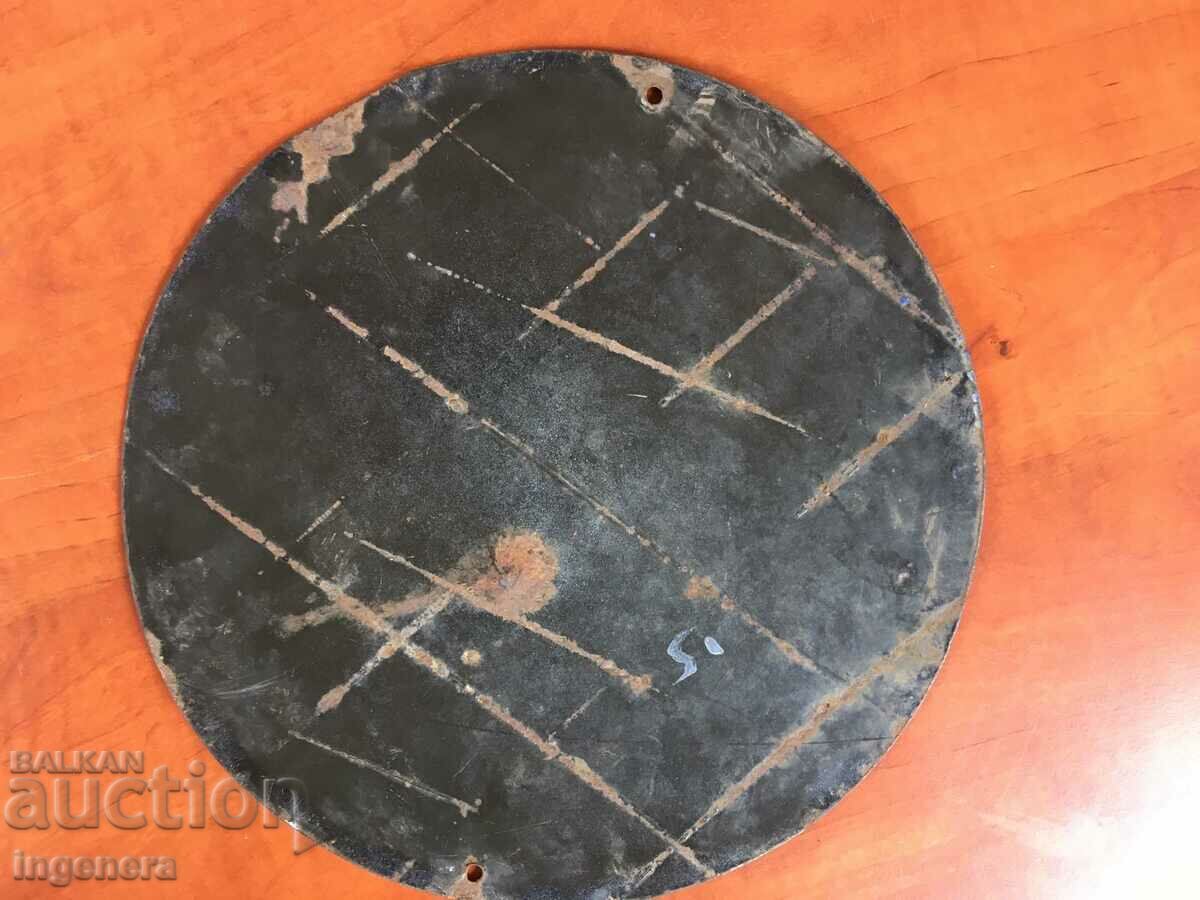 SIGN ENAMEL SIGN FROM SOCA - 5