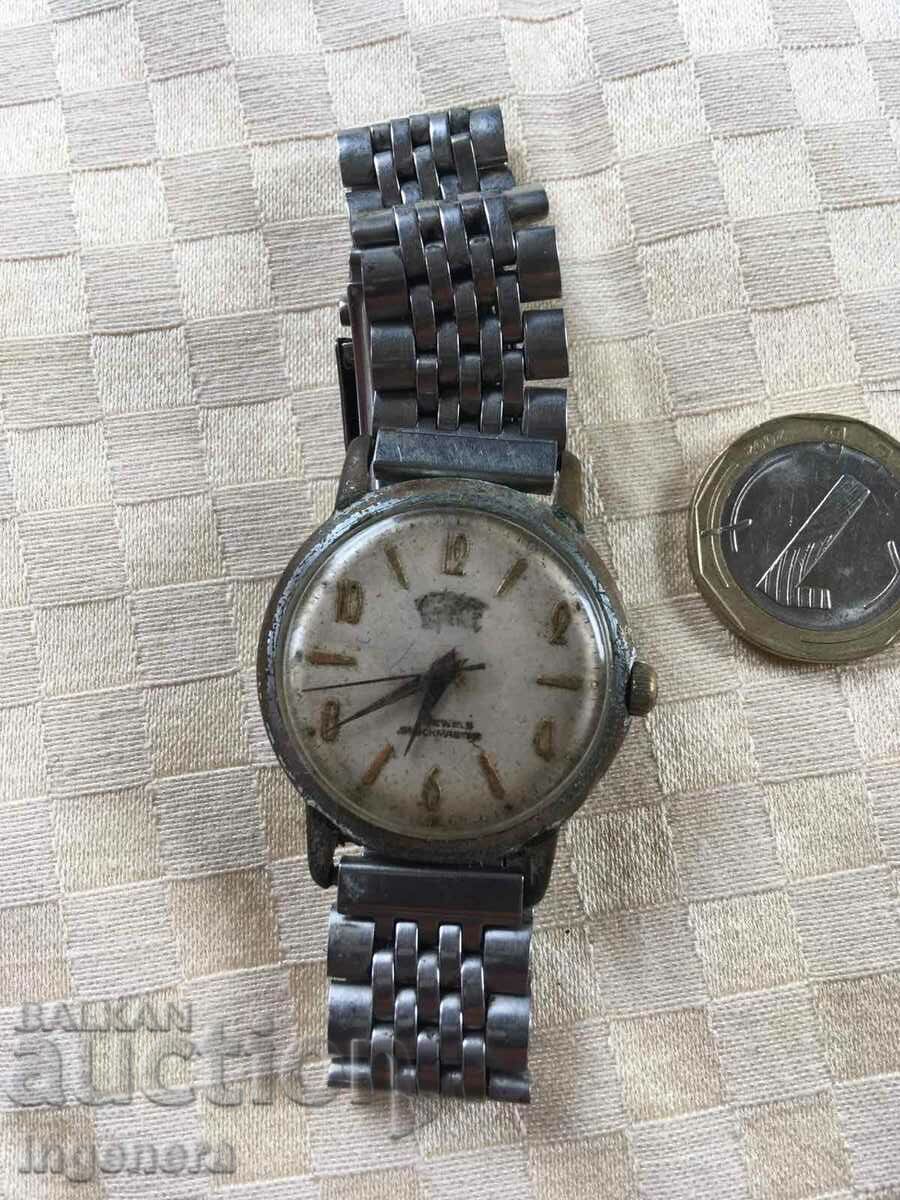 ΕΛΒΕΤΙΑ "SHOCKMASTER" Vintage ρολόι ΛΕΙΤΟΥΡΓΕΙ ΑΚΡΙΒΩΣ