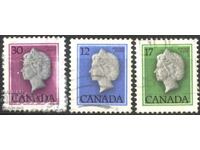 Клеймовани марки Кралица Елизабет II 1977 1978 1982 Канада