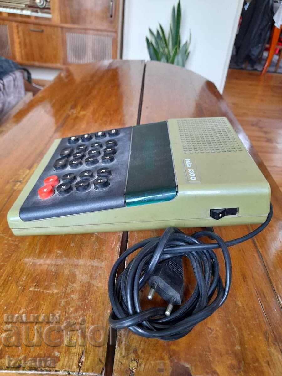 Delivery of Old calculator Elka 1300