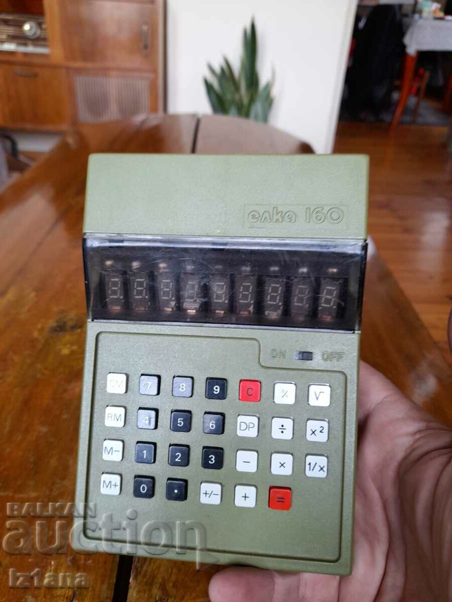 Old calculator Elka 1300 - 6