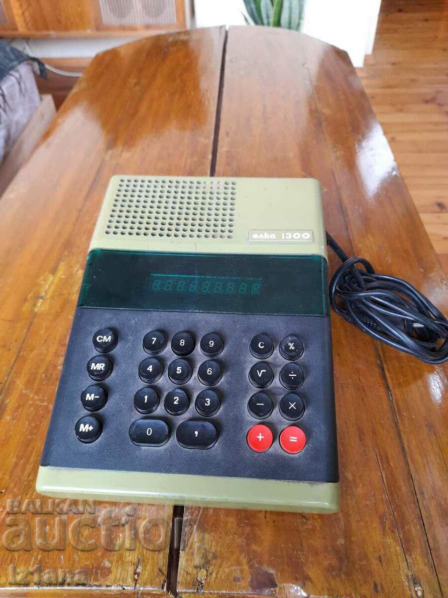 Old calculator Elka 1300