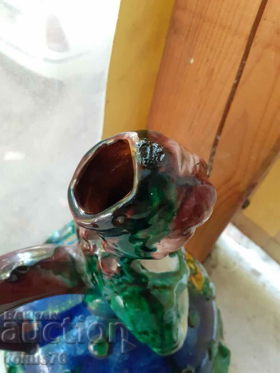 Delivery of Old Bulgarian Trojan pottery pitcher jar krondir