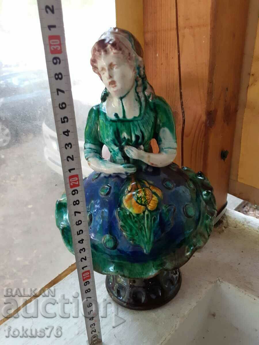 Old Bulgarian Trojan pottery pitcher jar krondir - 7