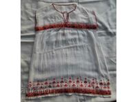 Authentic fine folk dress for a little girl