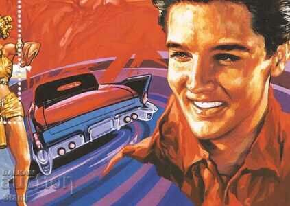 Elvis Presley Block Stamp Set, 1995, Mongolia with price 8.00 BGN | € 4.09 Elvis Presley Block Stamp Set, 1995, Mongolia with price 8.00 BGN | € 4.09