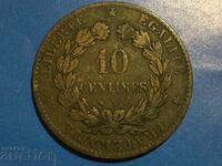 Franta 10 centimes 1895 Paris