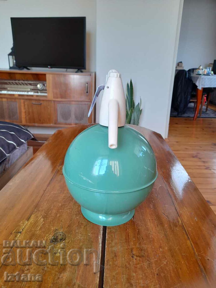 Old soda water siphon with price 30.00 BGN | € 15.34 Old soda water siphon with price 30.00 BGN | € 15.34