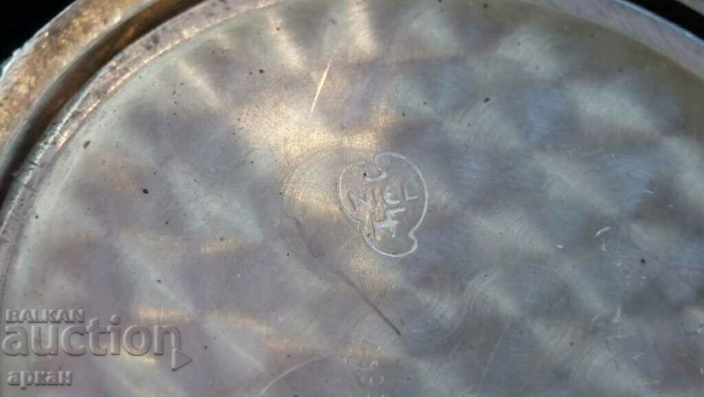 Delivery of pocket watch - silver chronograph Delivery of pocket watch - silver chronograph