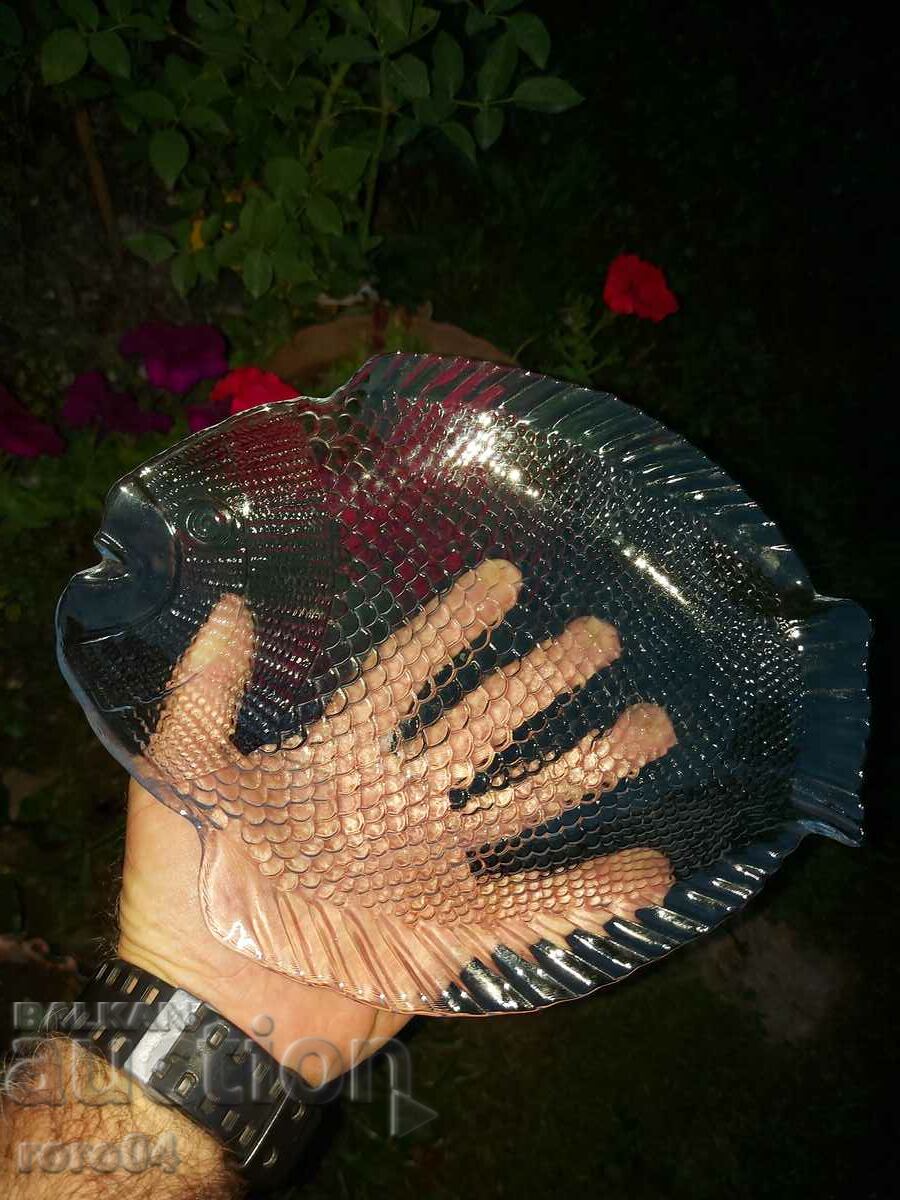 FISH - PLATEAU - GLASS - NIKULDEN - 6 FISH - PLATEAU - GLASS - NIKULDEN - 6