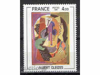 1981. Франция. Картина от Албърт Глийзис.