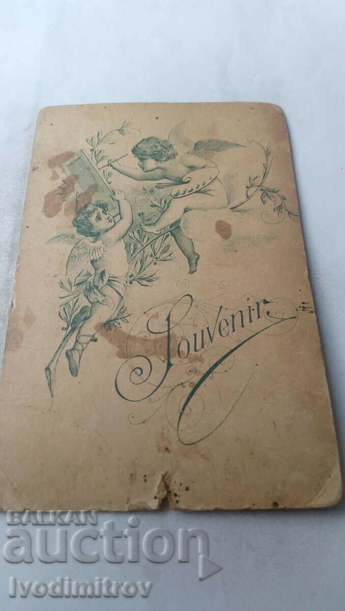 Photo Young woman in a black dress Cardboard with price 6.85 BGN | € 3.50 Photo Young woman in a black dress Cardboard with price 6.85 BGN | € 3.50