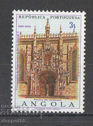 1969. Ангола. 500 години от рождението на крал Мануел I.
