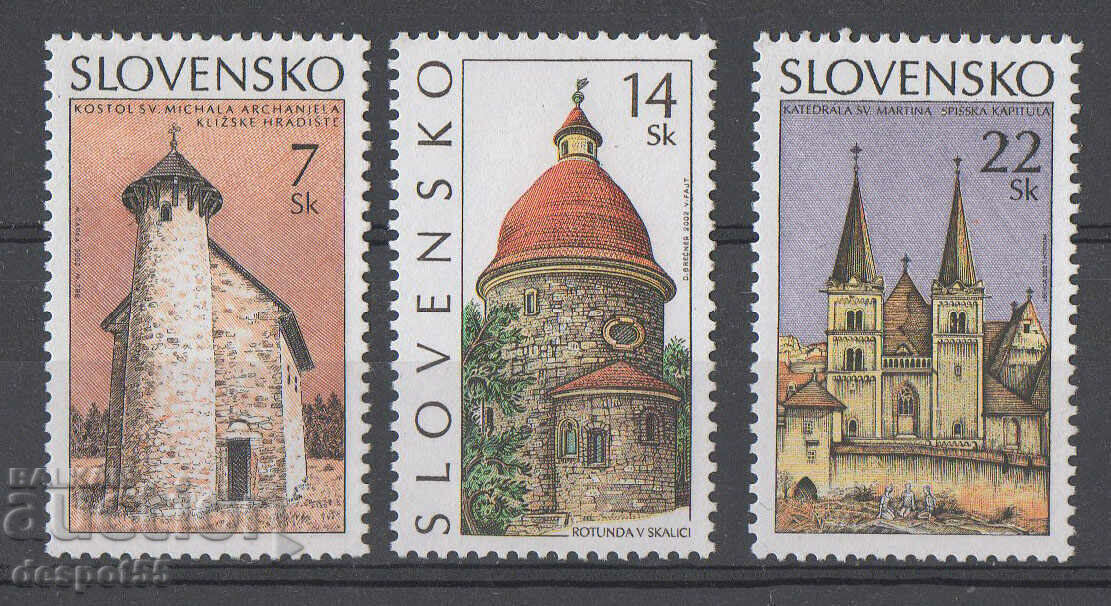 2002. Slovacia. Arhitectura romanica.