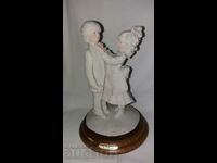Vintage composition figurine--Belcari--Italy