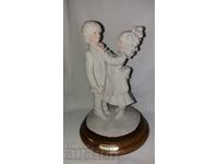 Vintage composition figurine--Belcari--Italy