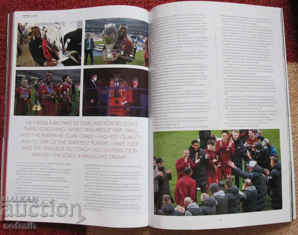 Auction Liverpool Football Magazine Auction Liverpool Football Magazine