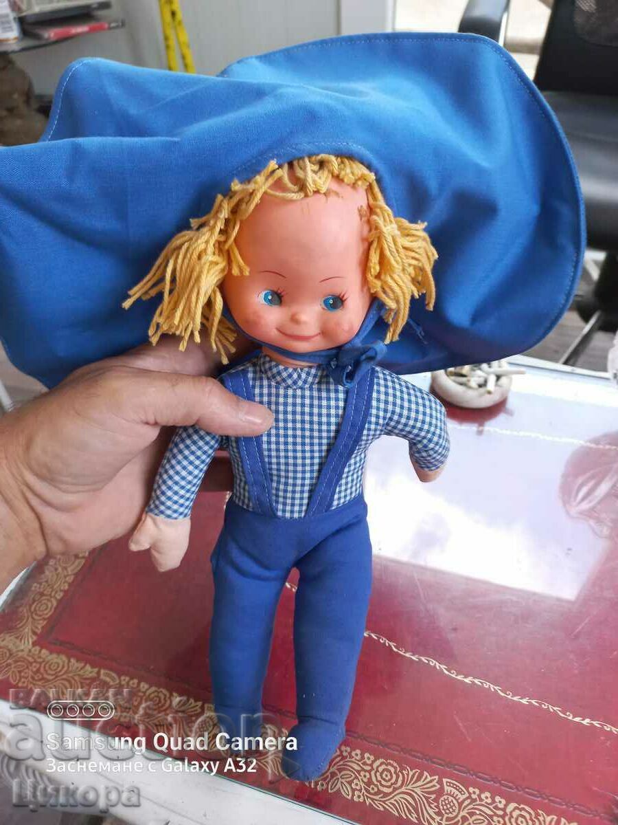 OLD CHILDREN'S RAG DOLL TOY FROM SOCA with price 70.00 BGN | € 35.79