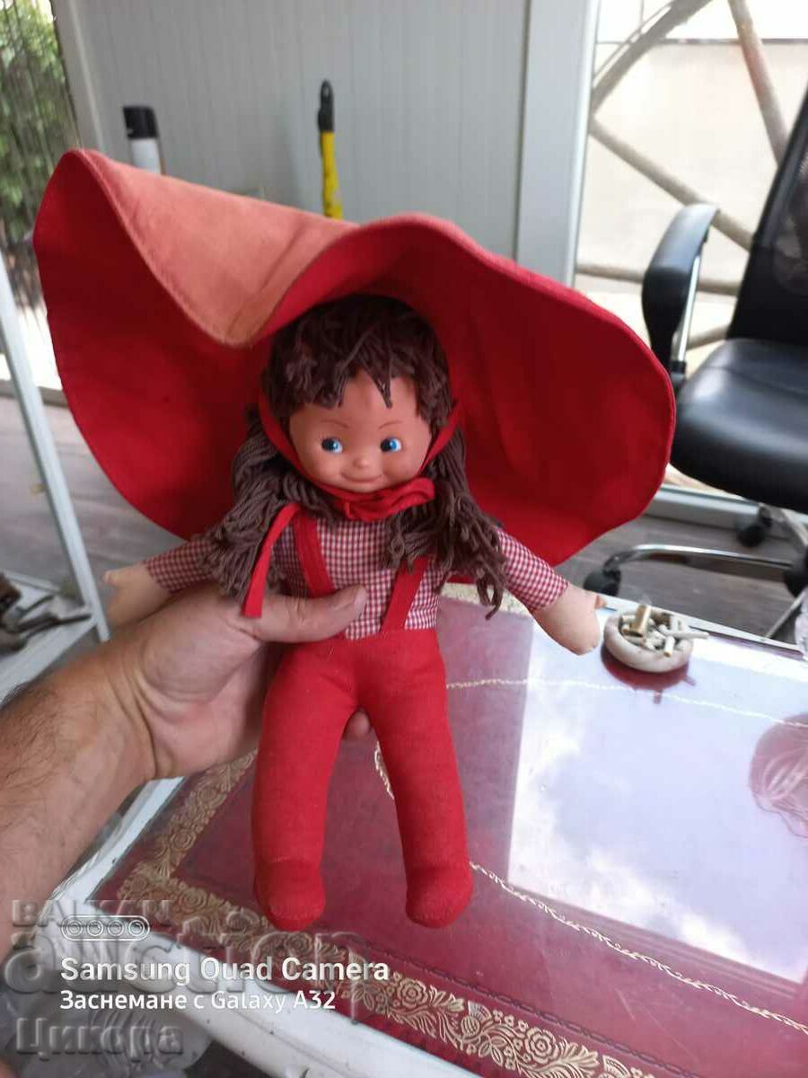 OLD CHILDREN'S RAG DOLL TOY FROM SOCA