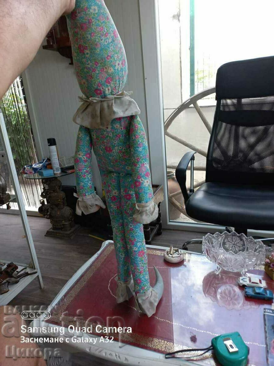 Delivery of OLD CHILDREN'S RAG DOLL PLAYGROUND TOY FROM SOCA