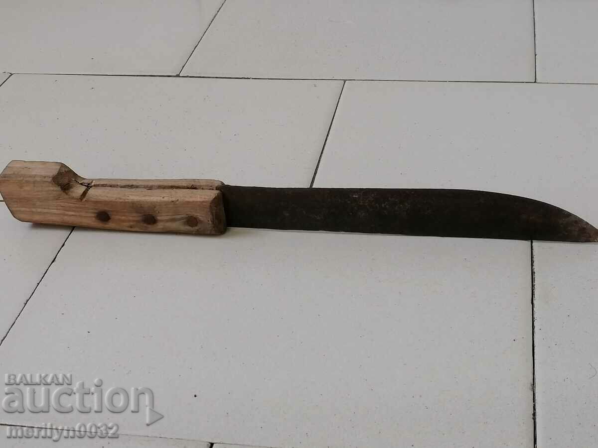 Auction  Old forged shepherd's knife, karakulak, blade