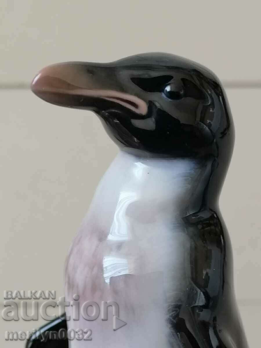 Auction Porcelain figure penguin Rosental statuette porcelain Auction Porcelain figure penguin Rosental statuette porcelain