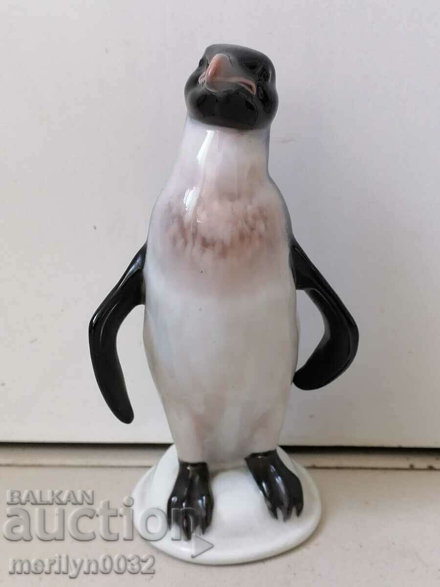 Porcelain figure penguin Rosental statuette porcelain - 7 Porcelain figure penguin Rosental statuette porcelain - 7