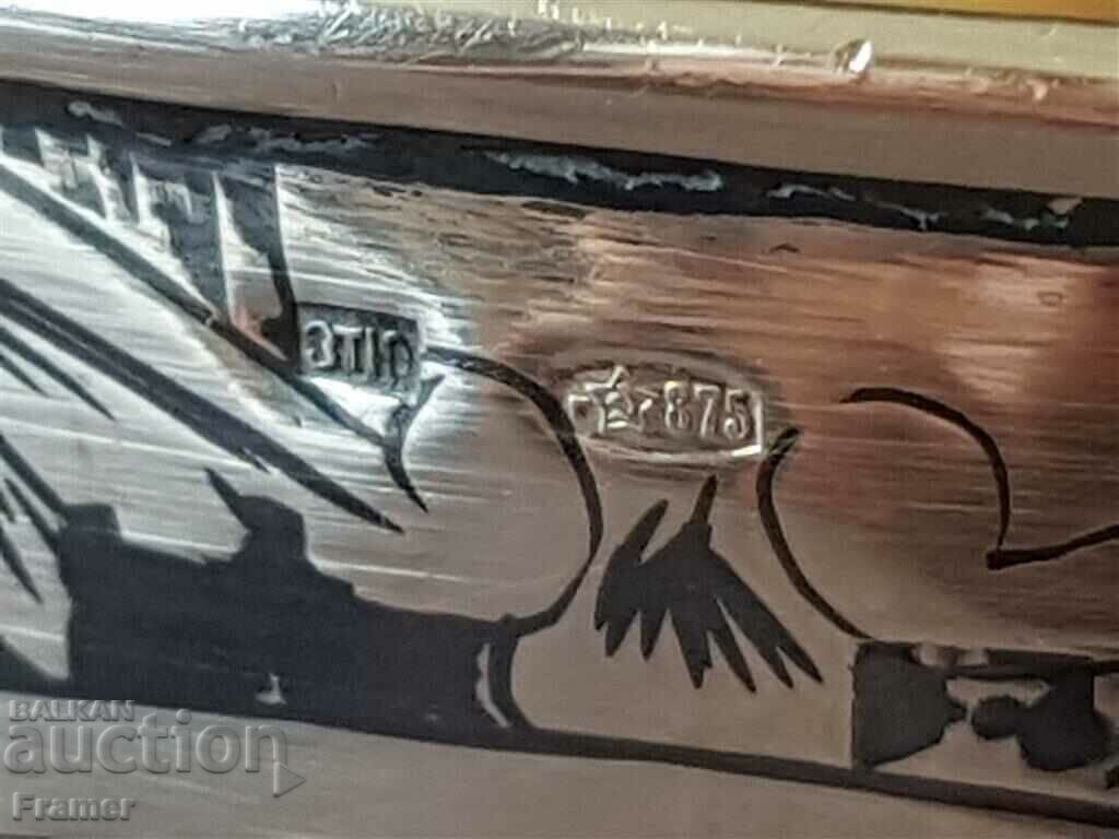 Silver niello gilt Russia Caucasus silver bowl cup tas - 6 Silver niello gilt Russia Caucasus silver bowl cup tas - 6