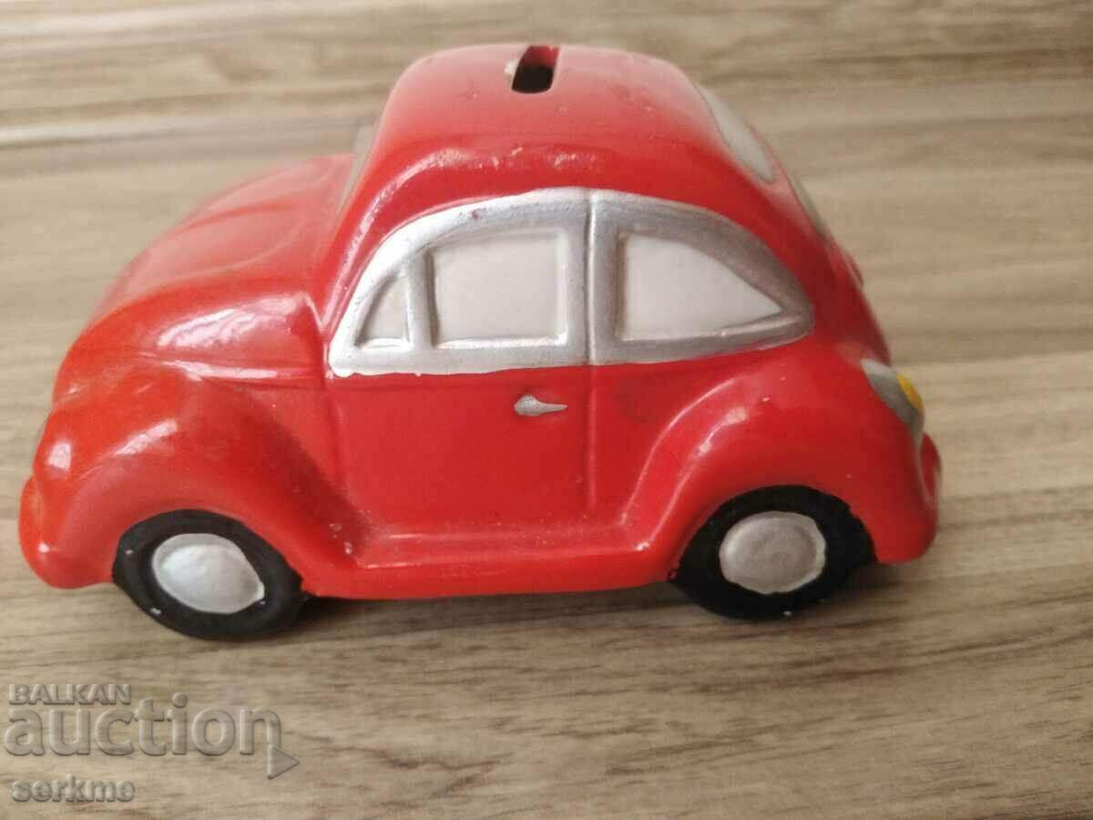 Delivery of Porcelain car piggy bank