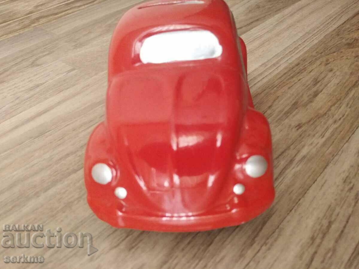 Porcelain car piggy bank - 6