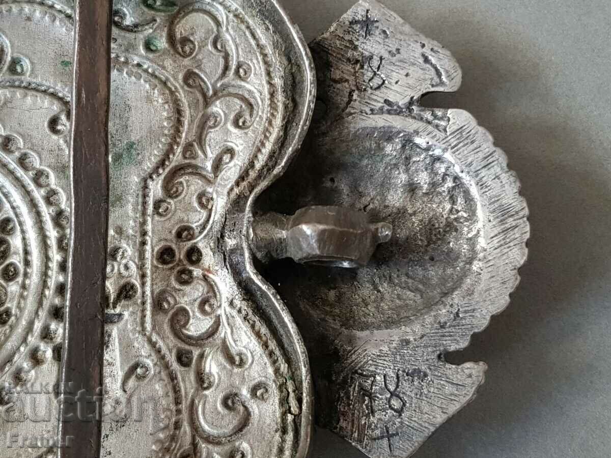Macedonian Renaissance Pirin 1878 SILVER buckle buckle - 5 Macedonian Renaissance Pirin 1878 SILVER buckle buckle - 5