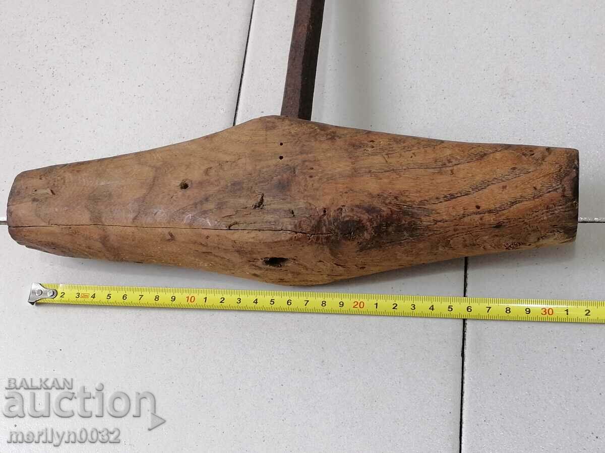 Old woodcutter, chopper, drill, tool - 5