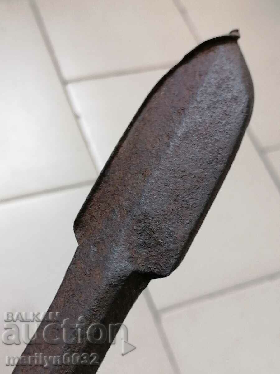 Old woodcutter, chopper, drill, tool - 7