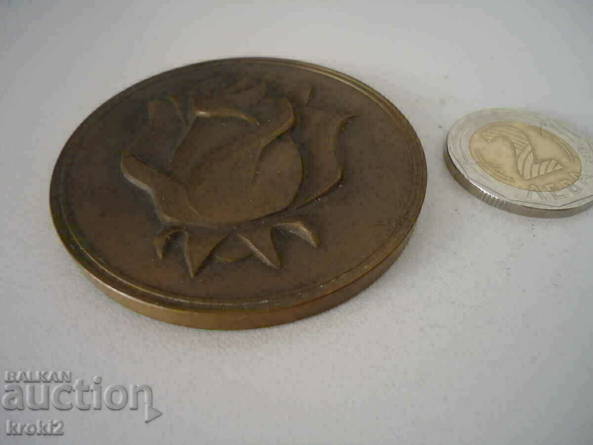 Delivery of Large Bulgarian bronze medal plaque Delivery of Large Bulgarian bronze medal plaque