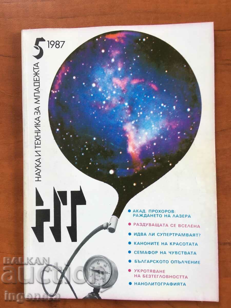 MAGAZINE "SCIENCE AND TECHNIQUE" KN 5/1987