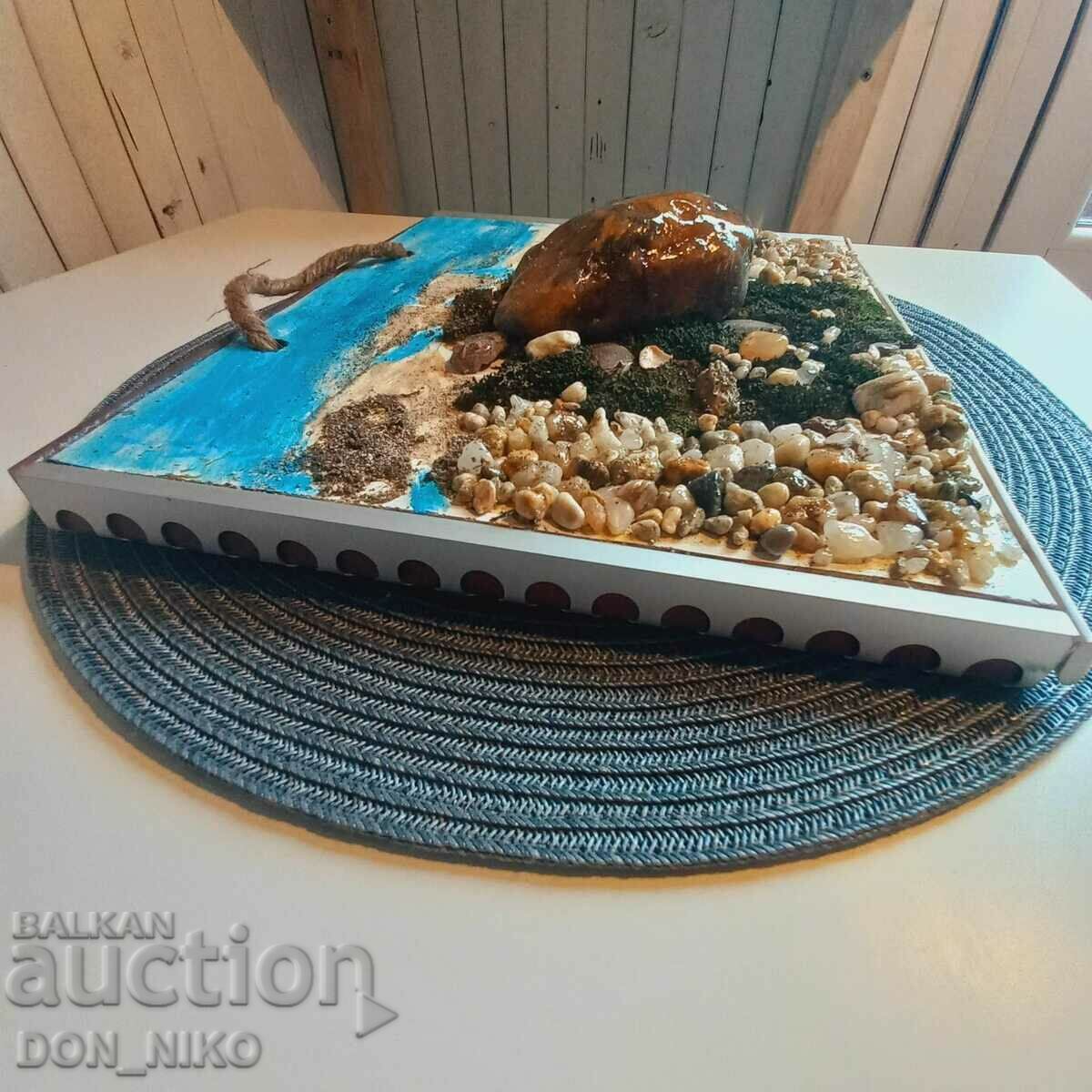 Picture turtle from sea stones with price 140.00 BGN | € 71.58