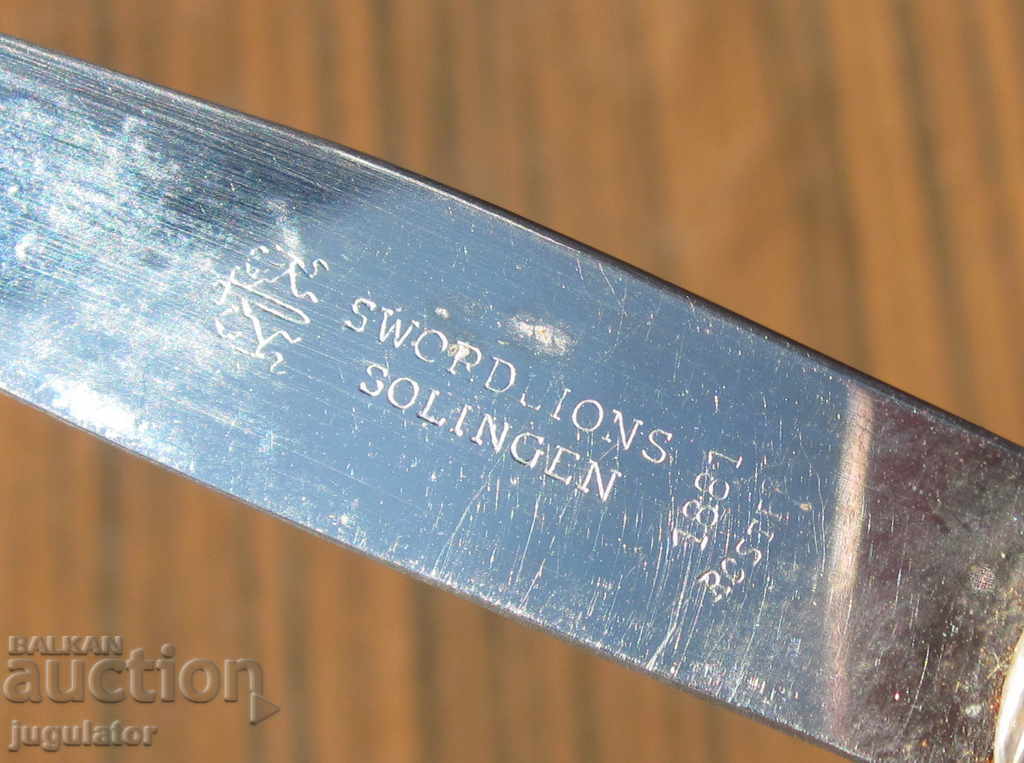 Old German knife and fork set Solingen SOLINGEN - 5 Old German knife and fork set Solingen SOLINGEN - 5