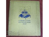1937г. Луксозна Книга Коронацията Джордж VI, Елизабет II