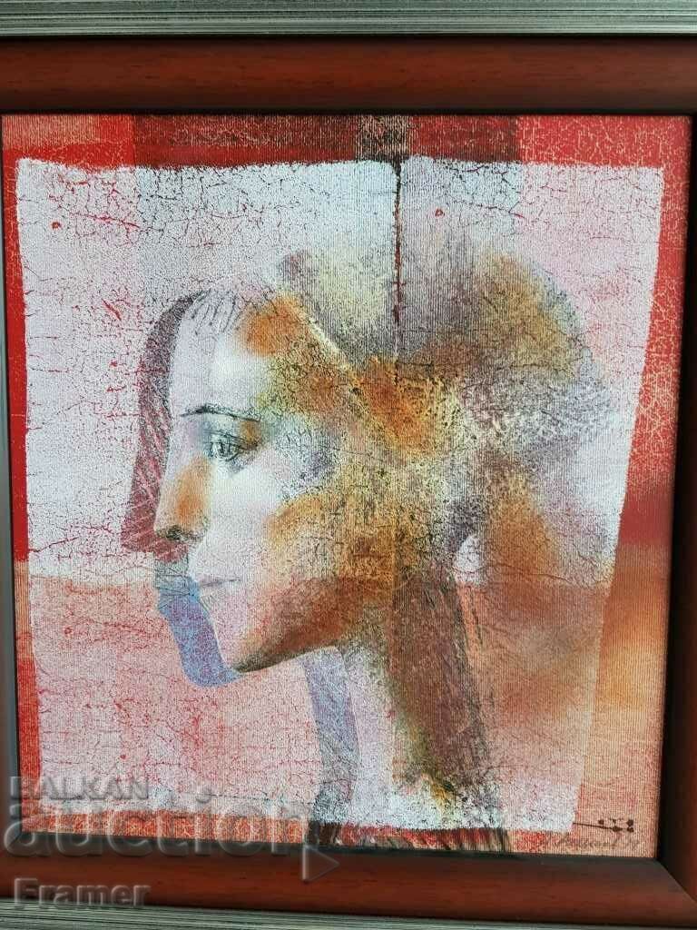 Nikolay Aleksiev Your Forever 2019 Oil Painting with price 950.00 BGN | € 485.73 Nikolay Aleksiev Your Forever 2019 Oil Painting with price 950.00 BGN | € 485.73