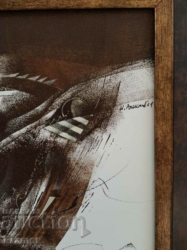 Nikolay Aleksiev Eye of the Dragon 2021 oil painting - 5 Nikolay Aleksiev Eye of the Dragon 2021 oil painting - 5