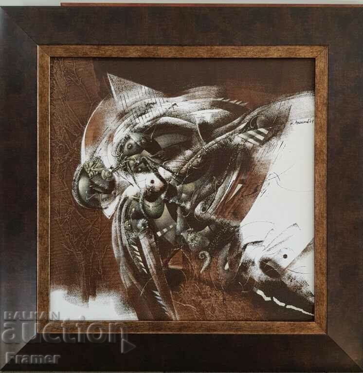 Nikolay Aleksiev Eye of the Dragon 2021 oil painting Nikolay Aleksiev Eye of the Dragon 2021 oil painting