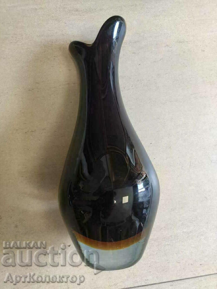 Delivery of Old morano / murano glass handmade vase Delivery of Old morano / murano glass handmade vase