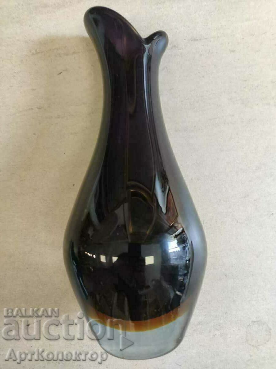 Old morano / murano glass handmade vase Old morano / murano glass handmade vase
