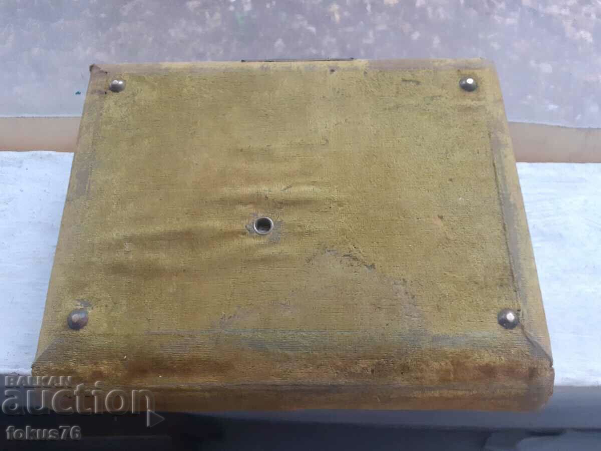 Antique Old photo album with bronze ornaments - 6